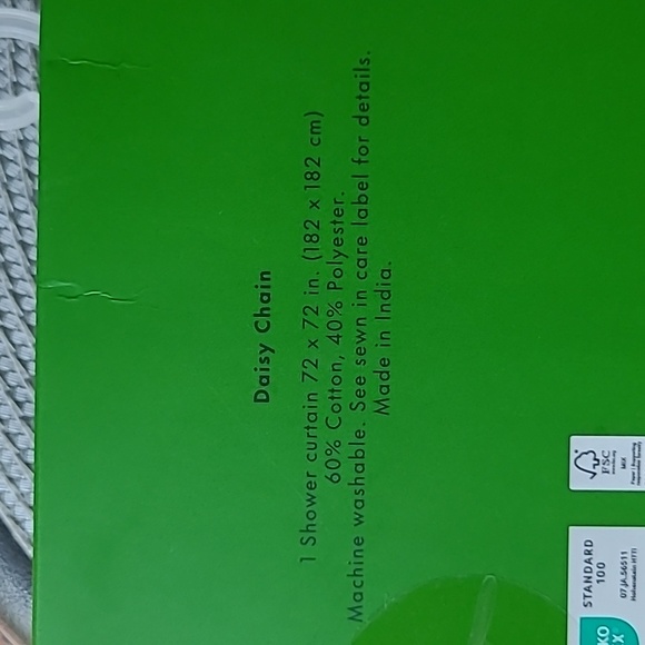 ♠️Kate Spade Shower Curtain - Picture 4 of 5